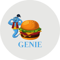 Genie Takeaway logo.